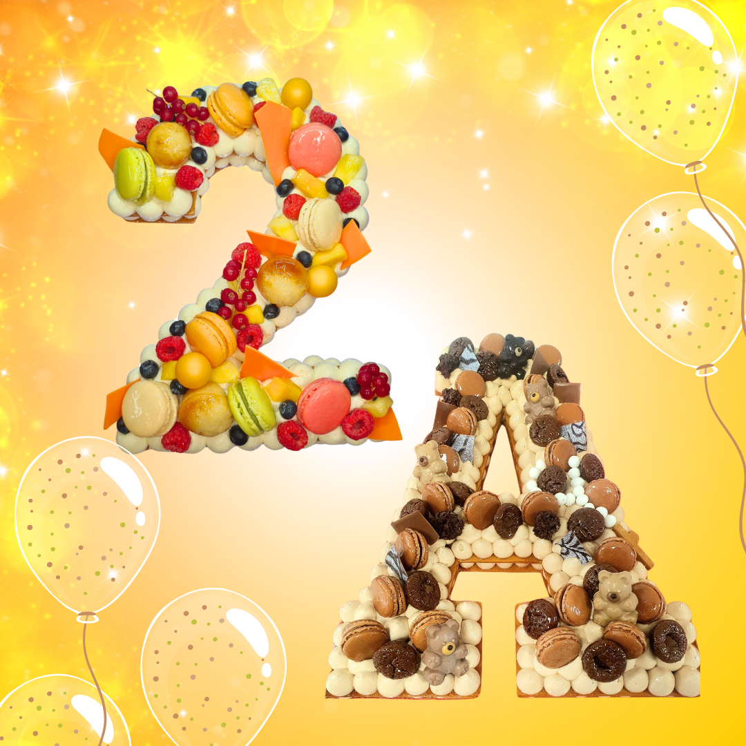 Veronika Boulangerie Patisserie Laval Numbers Letters Cakes